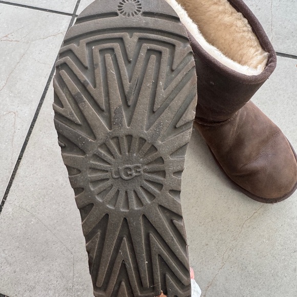 Ugg Classic leather brownstone - Picture 3 of 7